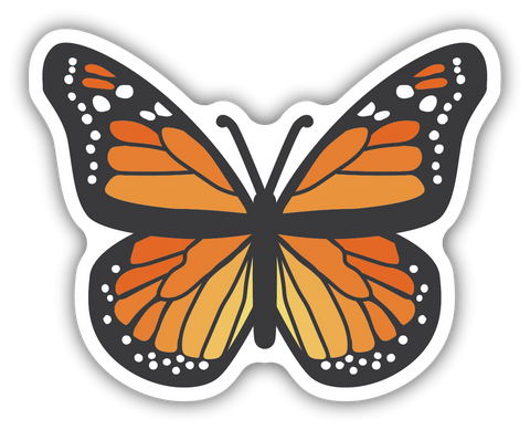 Monarch Sticker