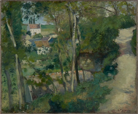Pissarro Matted Print