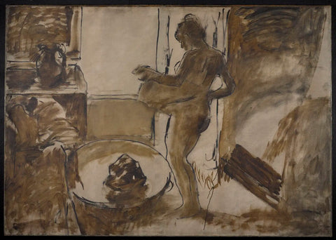 Degas Matted Print