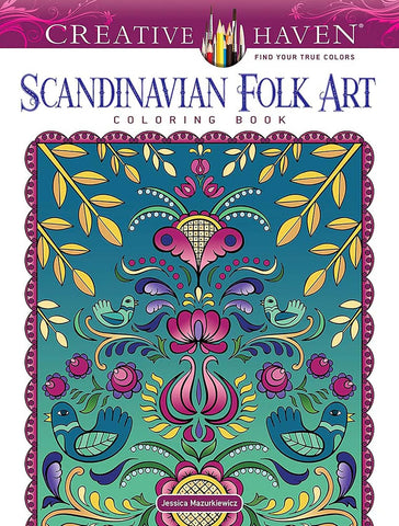 Scandi Coloring Book
