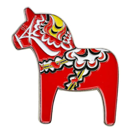 Dala Horse Pin