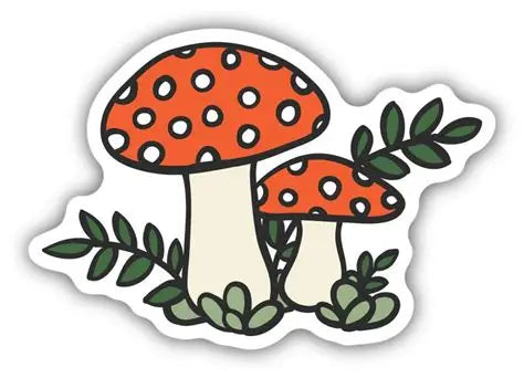 Mushroom Sticker