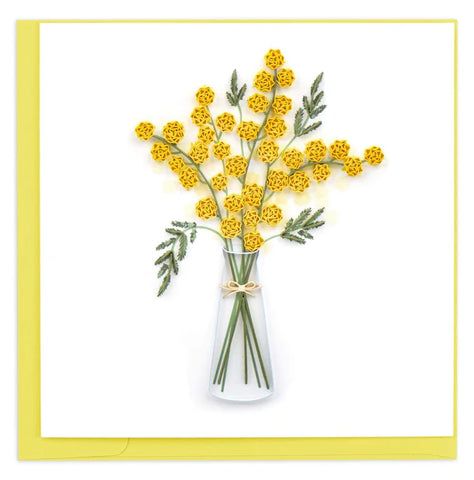 Mimosa Quill Card