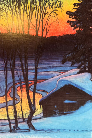 Scandinavian 4X6 Postcard